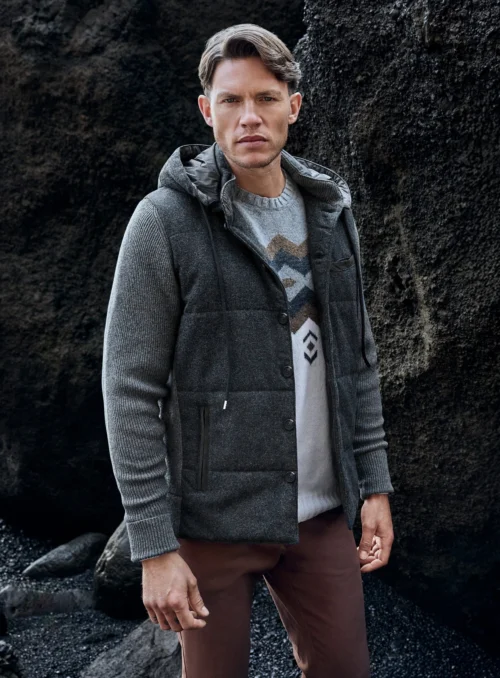 Manteau Matelassé Hybride