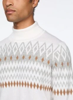 Chandail Avec Motif Fairisle -Modeel Egante Magasin Y22 4515940 OW2