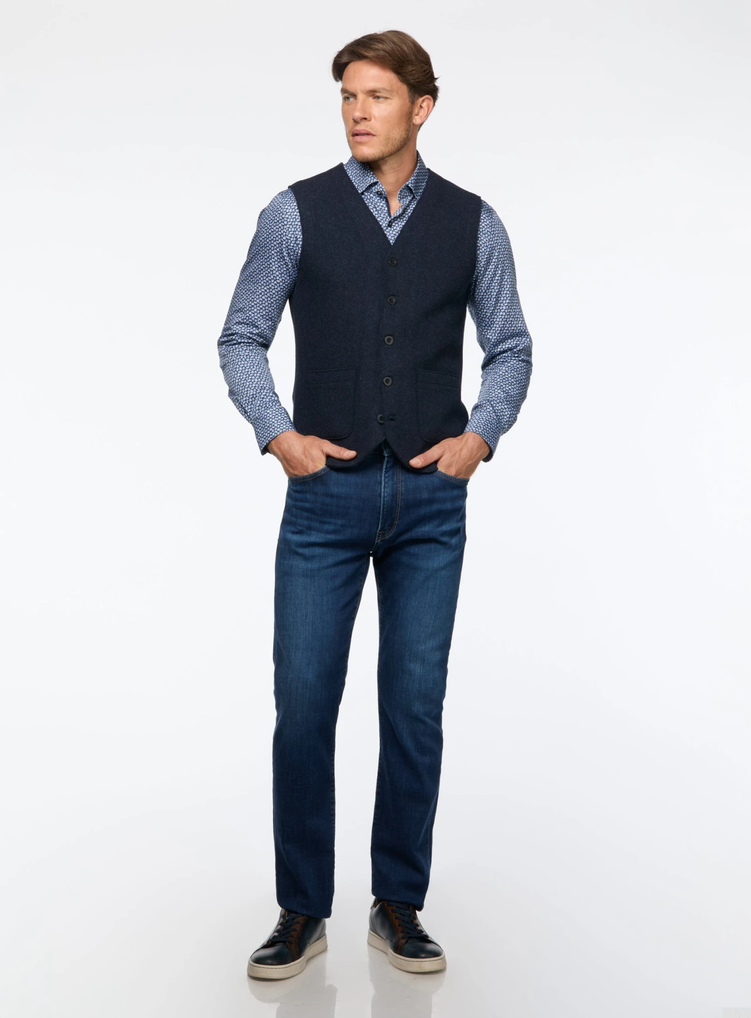 Veste Sans Manches Avec Boutons 3 Veste Sans Manches Avec Boutons